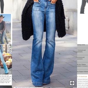 Henry & Belle High Waisted Flare